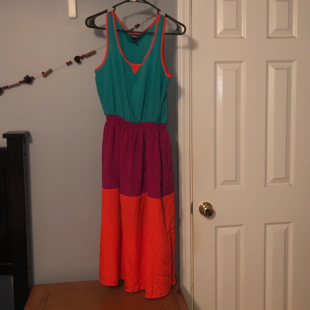 Allen B multicolor dress
